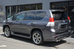 14 099 р. Пластиковые пороги Mz SPEED Toyota Land Cruiser Prado J150 дорестайлинг (2009-2013)  с доставкой в г. Нижний Новгород. Увеличить фотографию 3