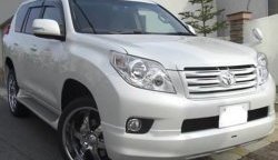 3 489 р. Решётка радиатора Elford Toyota Land Cruiser Prado J150 дорестайлинг (2009-2013) (Неокрашенная)  с доставкой в г. Нижний Новгород. Увеличить фотографию 2