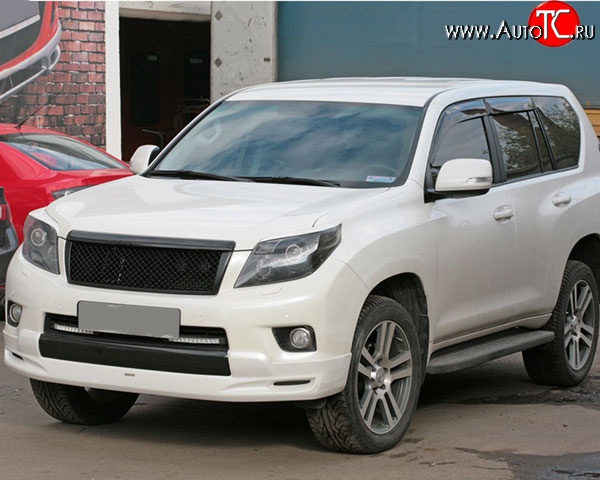 4 649 р. Решётка радиатора TRD Toyota Land Cruiser Prado J150 дорестайлинг (2009-2013) (Неокрашенная)  с доставкой в г. Нижний Новгород