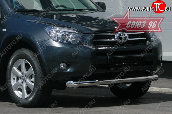 11 159 р. Защита переднего бампера одинарная Souz-96 (d76) Toyota RAV4 XA305 5 дв. дорестайлинг (2005-2009)  с доставкой в г. Нижний Новгород