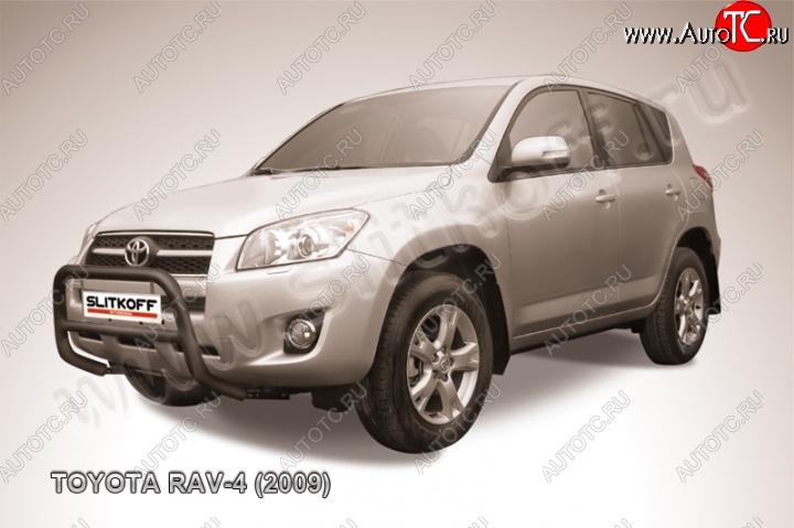 16 999 р. Кенгурятник d57 низкий Toyota RAV4 XA30 5 дв. 1-ый рестайлинг (2008-2010) (Цвет: серебристый)  с доставкой в г. Нижний Новгород