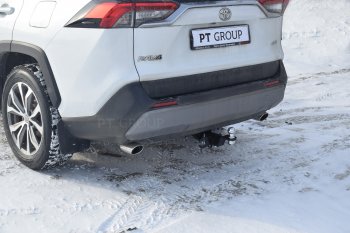 14 999 р. Фаркоп Petroil Tuning (съемный квадрат) Toyota RAV4 XA50 5 дв. дорестайлинг (2018-2025)  с доставкой в г. Нижний Новгород. Увеличить фотографию 4