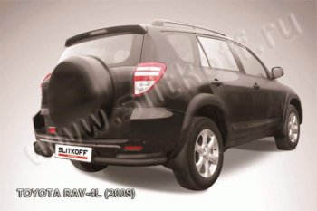 Уголки d76+d42 двойные Toyota (Тойота) RAV4 (рав)  XA30 (2009-2010) XA30 5 дв. удлиненный 1-ый рестайлинг