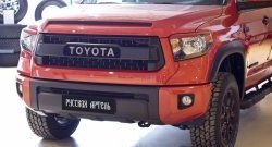 1 099 р. Реснички на фары RA Toyota Tundra XK50 2-ой рестайлинг (2013-2024) (Неокрашенные)  с доставкой в г. Нижний Новгород. Увеличить фотографию 5