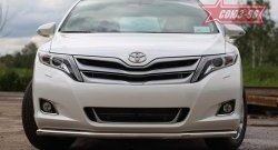 14 219 р. Защита переднего бампера одинарная Souz-96 (d60) Toyota Venza GV10 дорестайлинг (2008-2012)  с доставкой в г. Нижний Новгород. Увеличить фотографию 3