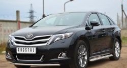 21 699 р. Широкая защита порогов SLITKOFF  Toyota Venza  GV10 (2012-2016) рестайлинг  с доставкой в г. Нижний Новгород. Увеличить фотографию 3