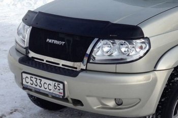 12 499 р. Решетка радиатора CrTuning Уаз Патриот 3163 5 дв. дорестайлинг (2005-2013) (Сетка черная, С надписью PATRIOT)  с доставкой в г. Нижний Новгород. Увеличить фотографию 7