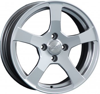 Кованый диск Slik Classik 6.5x15 (Серебристый светлый) Chevrolet Aveo T300 седан (2011-2015) 5x105.0xDIA56.6xET39.0