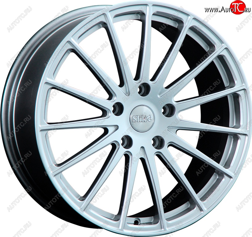 33 199 р. Кованый диск Slik PREMIUM L-823 8.0x18 Cadillac CTS седан (2013-2019) 5x120.0xDIA67.1xET33.0 (Серебристый светлый (S16))