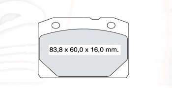 619 р. Колодка переднего дискового тормоза DAFMI (SM) Лада 2101 (1970-1988)  с доставкой в г. Нижний Новгород. Увеличить фотографию 2