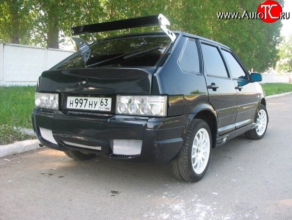 1 499 р. Спойлер V-MAX Лада 2113 (2004-2013) (Неокрашенный)  с доставкой в г. Нижний Новгород