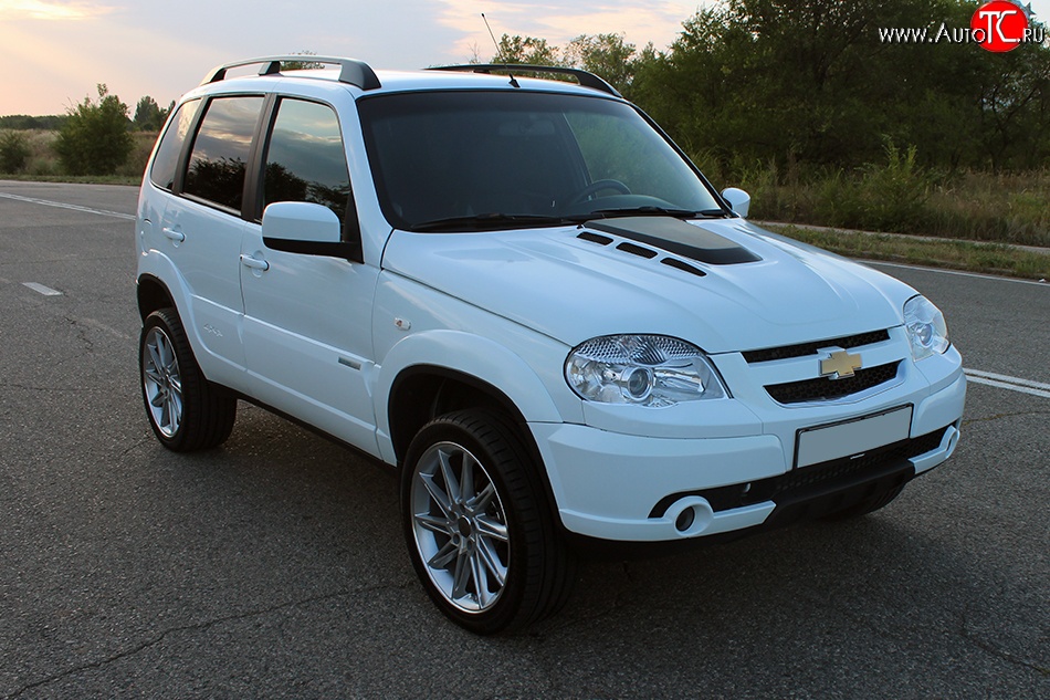 13 999 р. Стеклопластиковый капот DTM  Chevrolet Niva  2123 (2002-2020), Лада 2123 (Нива Шевроле) (2002-2021) (Неокрашенный)  с доставкой в г. Нижний Новгород