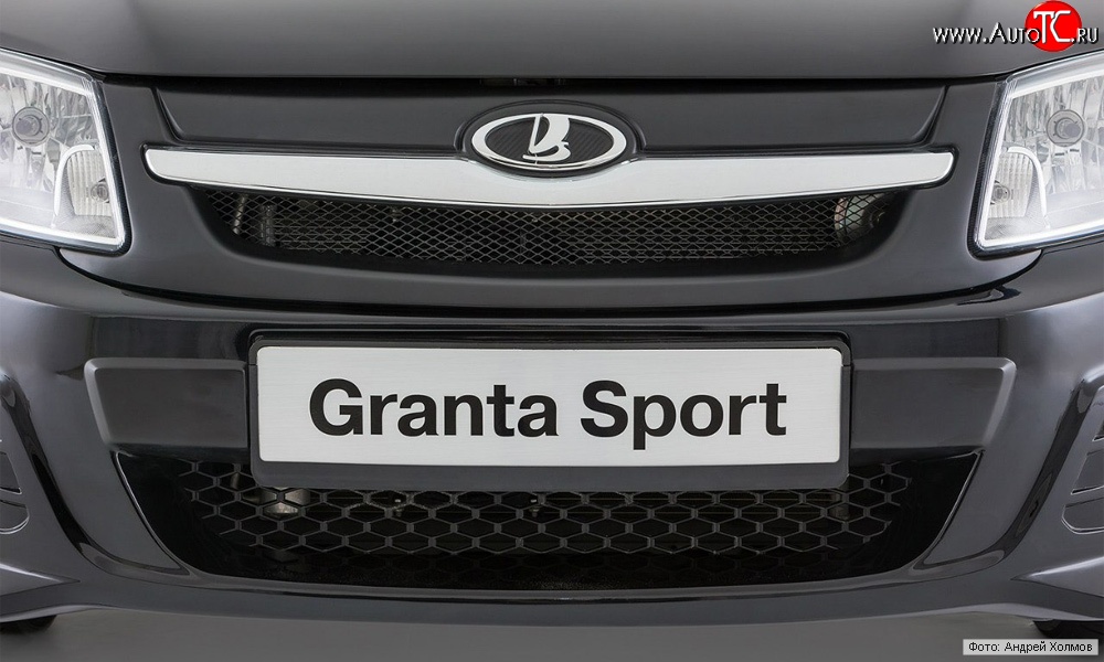 1 939 р. Решётка радиатора Granta Sport Лада Гранта 2190 седан дорестайлинг (2011-2017) (Неокрашенная)  с доставкой в г. Нижний Новгород