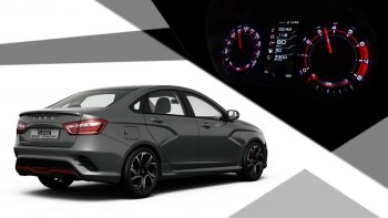 62 999 р. Приборная панель Ferrum GF 940 SPORT Edition Лада Веста SW 2181 универсал дорестайлинг (2017-2022) (С кожаным щитком (строчка красная))  с доставкой в г. Нижний Новгород. Увеличить фотографию 8