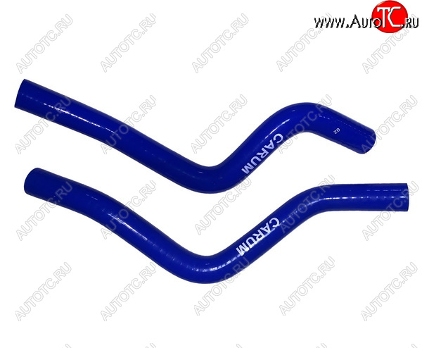 939 р. Патрубки радиатора печки (силикон) CARUM Лада XRAY (2016-2022) (комплект 2 шт.)  с доставкой в г. Нижний Новгород