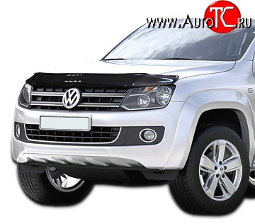 3 169 р. Дефлектор капота NovLine Volkswagen Amarok дорестайлинг (2009-2016)  с доставкой в г. Нижний Новгород