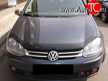 2 699 р. Дефлектор капота NovLine Volkswagen Golf Plus 5 (2004-2009)  с доставкой в г. Нижний Новгород