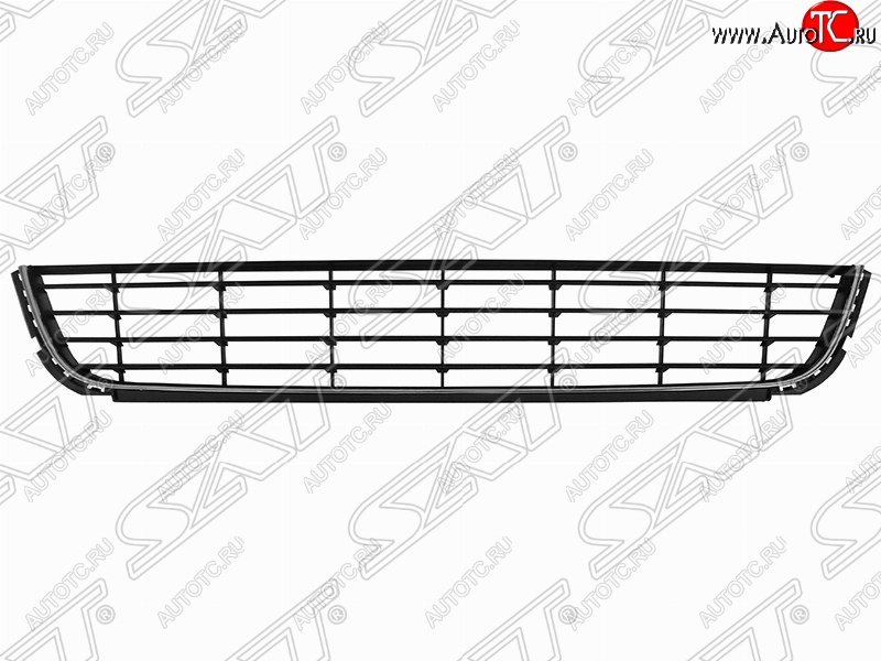 1 399 р. Решётка в передний бампер (с хром молдингом) 5D SAT Volkswagen Golf 6 хэтчбэк 5 дв. (2008-2014)  с доставкой в г. Нижний Новгород