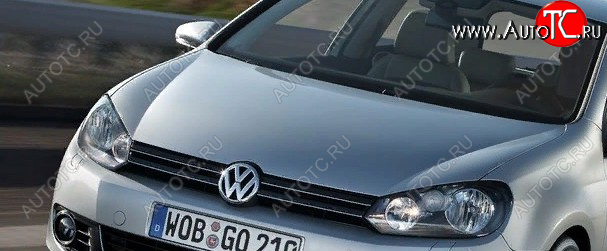 12 499 р. Металлический капот SIGNEDA Volkswagen Golf 6 хэтчбэк 5 дв. (2008-2014) (неокрашенный)  с доставкой в г. Нижний Новгород