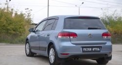 1 199 р. Защитная накладка на задний бампер RA Volkswagen Golf 6 хэтчбэк 5 дв. (2008-2014)  с доставкой в г. Нижний Новгород. Увеличить фотографию 2