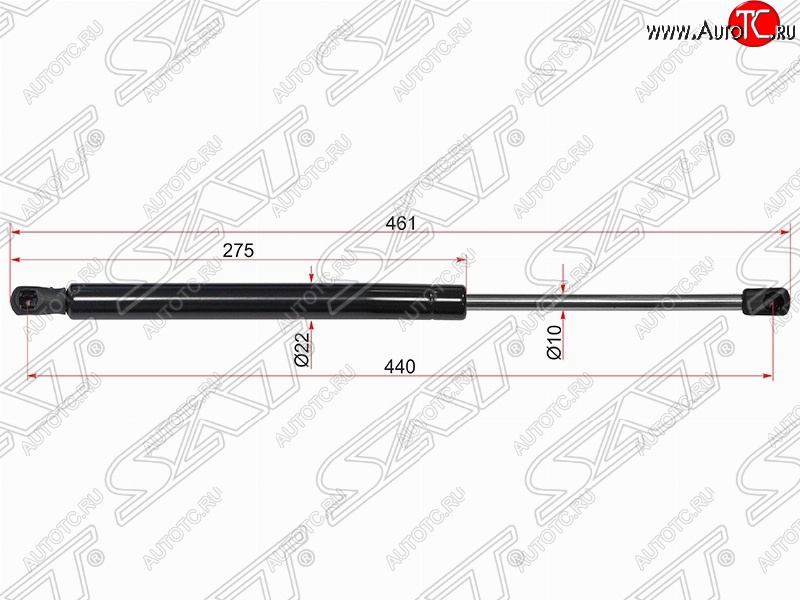 569 р. Газовый упор крышки багажника SAT Volkswagen Golf 6 хэтчбэк 5 дв. (2008-2014)  с доставкой в г. Нижний Новгород