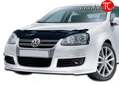 4 599 р. Дефлектор капота NovLine (седан) Volkswagen Jetta A6 седан дорестайлинг (2011-2015)  с доставкой в г. Нижний Новгород