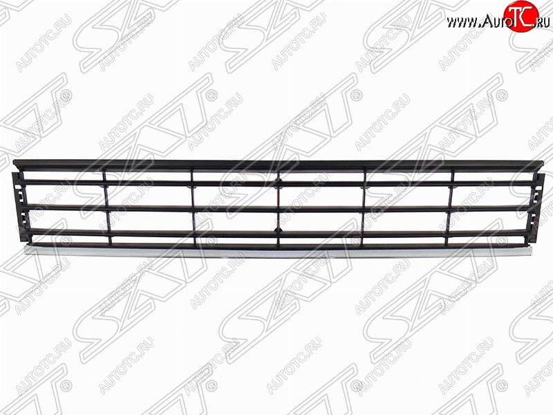 1 699 р. Решетка в передний бампер (с хромом) SAT  Volkswagen Passat  B7 (2010-2015) седан  с доставкой в г. Нижний Новгород