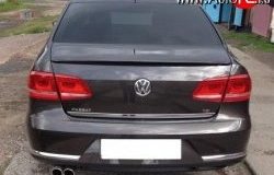 4 649 р. Лип спойлер Sport  Volkswagen Passat  B7 (2010-2015) седан (Неокрашенный)  с доставкой в г. Нижний Новгород. Увеличить фотографию 2