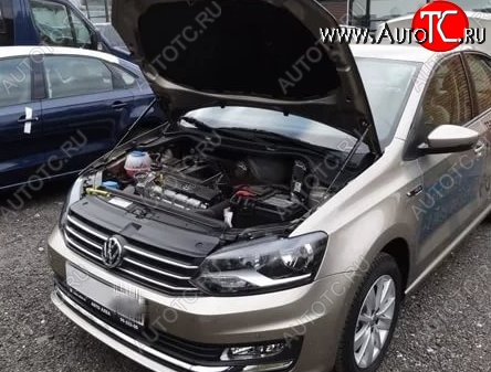 2 199 р. Газовые упоры капота Berkut Volkswagen Polo 5 хэтчбек рестайлинг (2015-2020)  с доставкой в г. Нижний Новгород