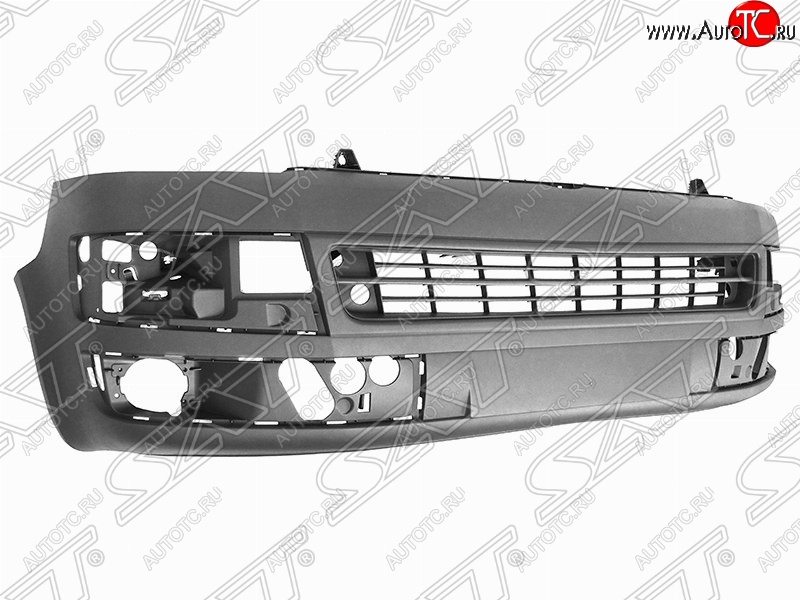 11 849 р. Передний бампер SAT  Volkswagen Transporter  T5 (2009-2015) рестайлинг (Неокрашенный)  с доставкой в г. Нижний Новгород