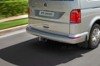 12 699 р. Фаркоп Petroil Tuning (съемный квадрат) Volkswagen Transporter T5 рестайлинг (2009-2015) (Без заглушки )  с доставкой в г. Нижний Новгород. Увеличить фотографию 4