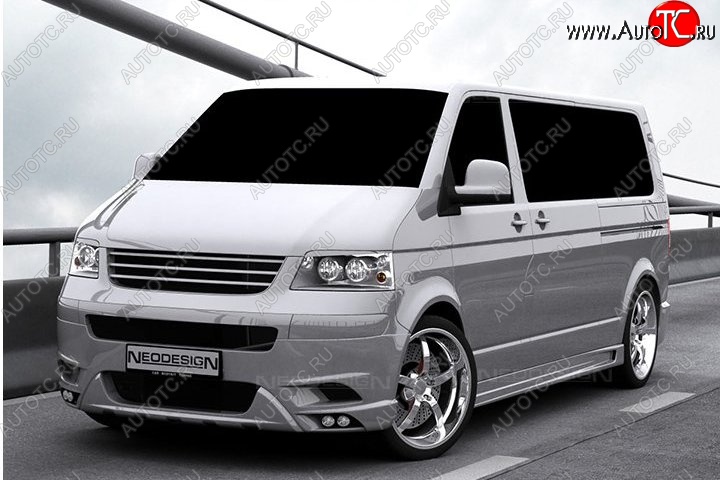 39 949 р. Передний бампер Neodesign Volkswagen Transporter T5 дорестайлинг (2003-2009)  с доставкой в г. Нижний Новгород