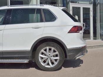 11 999 р. уголки SLITKOFF Volkswagen Tiguan Mk2 дорестайлинг (2016-2020)  с доставкой в г. Нижний Новгород. Увеличить фотографию 4