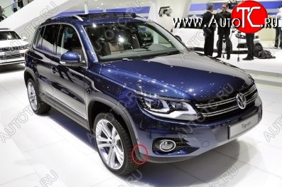 26 999 р. Накладки на колёсные арки CT Volkswagen Tiguan NF рестайлинг (2011-2017) (Неокрашенные)  с доставкой в г. Нижний Новгород