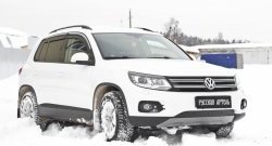 1 199 р. Зимняя заглушка решетки переднего бампера (Track & Field) РА Volkswagen Tiguan NF рестайлинг (2011-2017)  с доставкой в г. Нижний Новгород. Увеличить фотографию 4