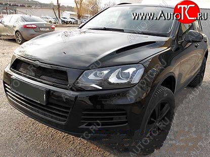 26 249 р. Пластиковый капот HAMANN STYLE Volkswagen Touareg NF дорестайлинг (2010-2014) (Неокрашенный)  с доставкой в г. Нижний Новгород