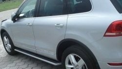 32 399 р. Пороги CT v3 Volkswagen Touareg NF дорестайлинг (2010-2014)  с доставкой в г. Нижний Новгород. Увеличить фотографию 2