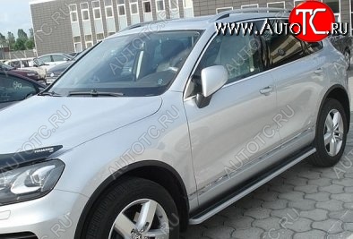 32 399 р. Пороги CT v3 Volkswagen Touareg NF дорестайлинг (2010-2014)  с доставкой в г. Нижний Новгород