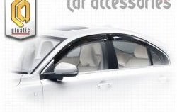 Комплект дефлекторов окон CA Plastic Volvo (Вольво) S80 (С80)  AS40,AS70, AS90 (2013-2016) AS40,AS70, AS90 седан 2-ой рестайлинг