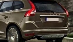 3 599 р. Накладка на крышку багажника СТ Volvo XC60 (2017-2022)  с доставкой в г. Нижний Новгород. Увеличить фотографию 2