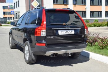 15 949 р. Фаркоп Petroil Tuning (съемный квадрат) Volvo XC90 C 1-ый рестайлинг (2006-2009)  с доставкой в г. Нижний Новгород. Увеличить фотографию 2