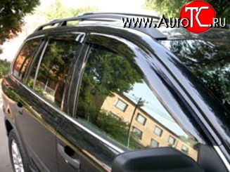 2 989 р. Дефлекторы окон (ветровики) Novline 4 шт Volvo XC90 C дорестайлинг (2002-2006)  с доставкой в г. Нижний Новгород