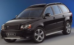 3 449 р. Реснички на фары INDIVIDUAL Volvo XC90 C дорестайлинг (2002-2006) (Неокрашенные)  с доставкой в г. Нижний Новгород. Увеличить фотографию 2